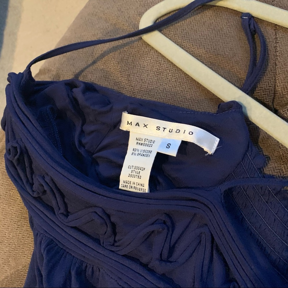 Max Studio Navy Dress - image 2